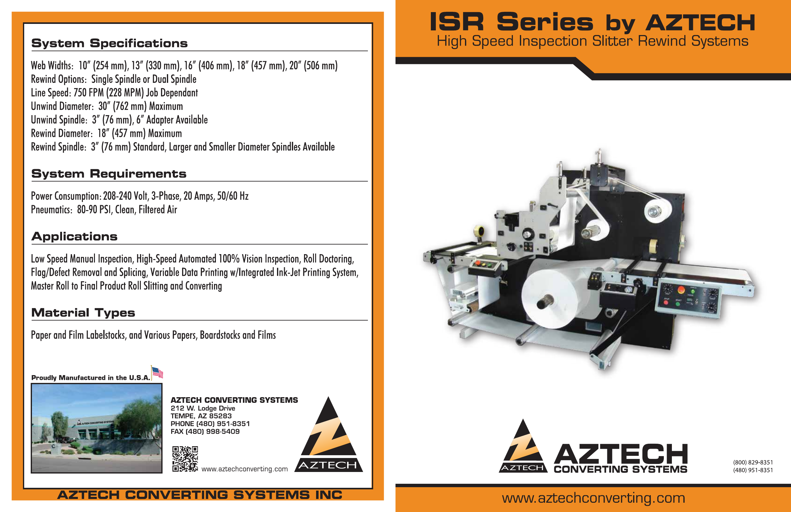 Aztech ISR Series — manufacturer photograph