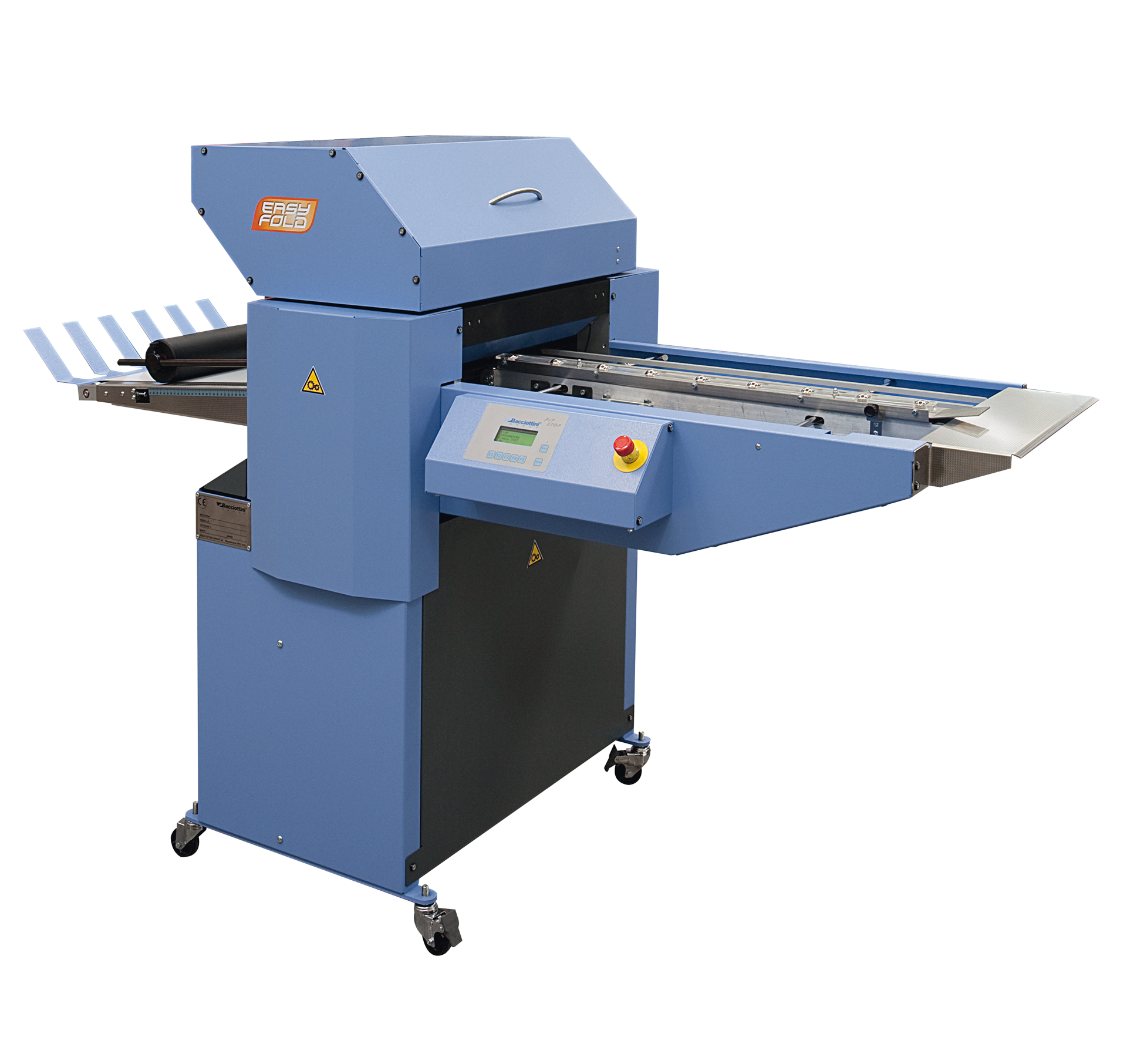 Magic Easy Fold Plus roller-free press-fold unit, on white