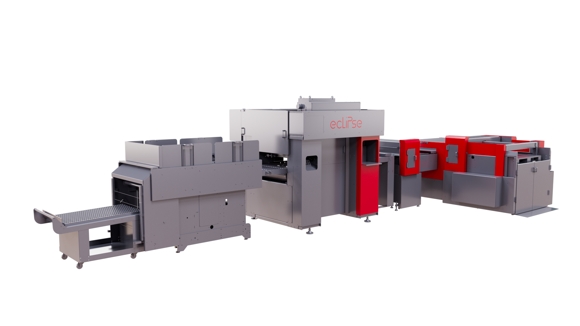 B1 laser die-cutting system; OEM render