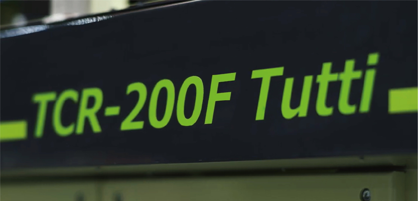Taiyo Kikai TCR-200F Tutti — manufacturer photograph