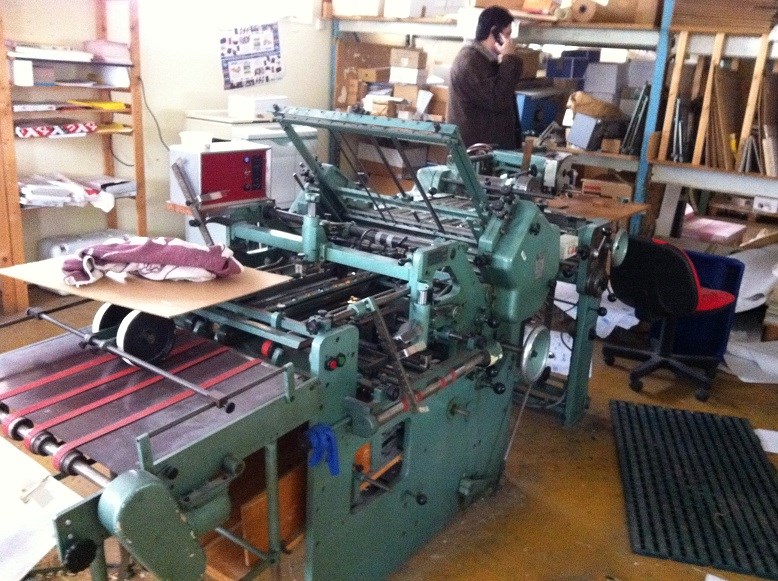 Heidelberg Stahlfolder K 56 — photograph