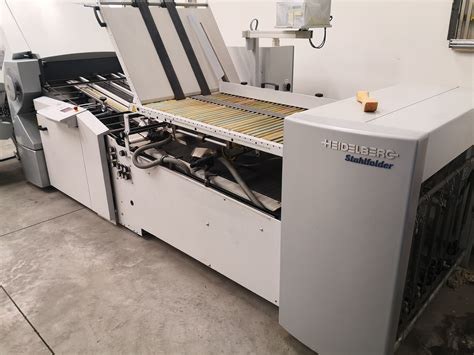 Heidelberg Stahlfolder KHC 78 — photograph