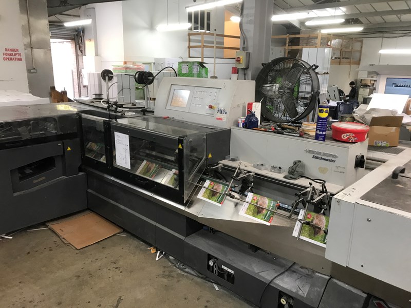 Heidelberg Stitchmaster ST 350 — photograph