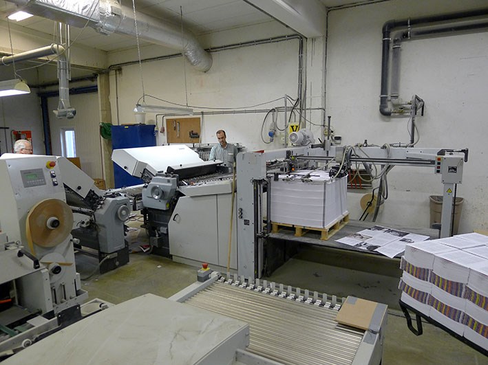 Heidelberg Stahlfolder TD 112 — photograph