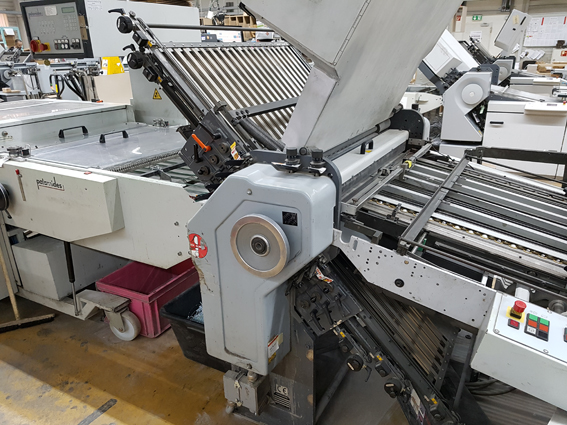Heidelberg Stahlfolder TD 94 — photograph
