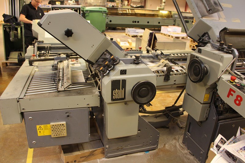 Heidelberg Stahlfolder TFU 78 — photograph