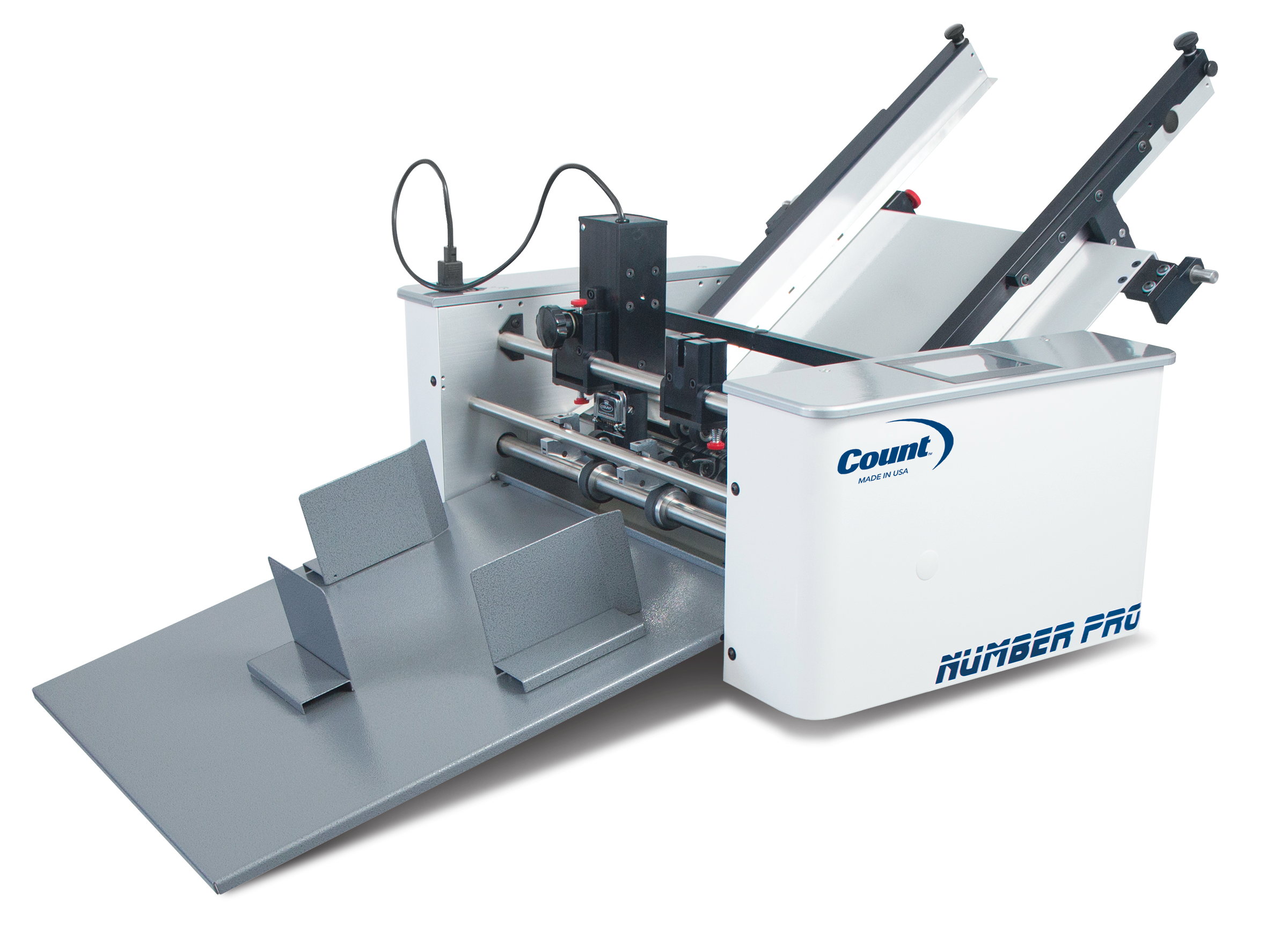 Count Number Pro Touch numbering machine with rotary perf/score — official product photo