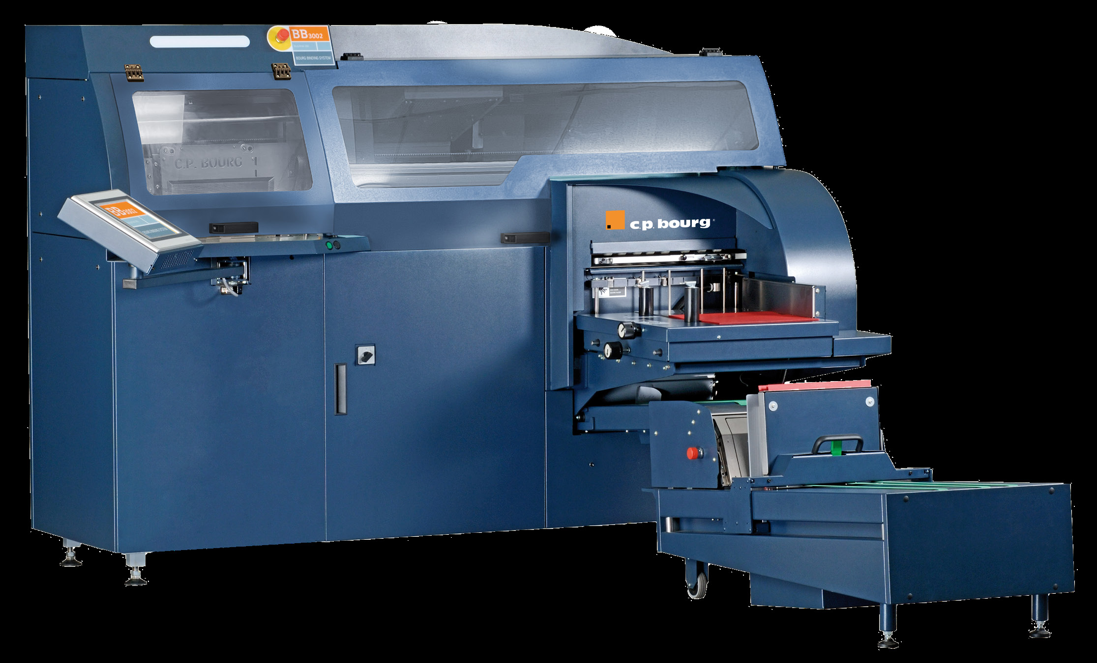 CP Bourg BB3002 perfect binder — official brochure hero photo