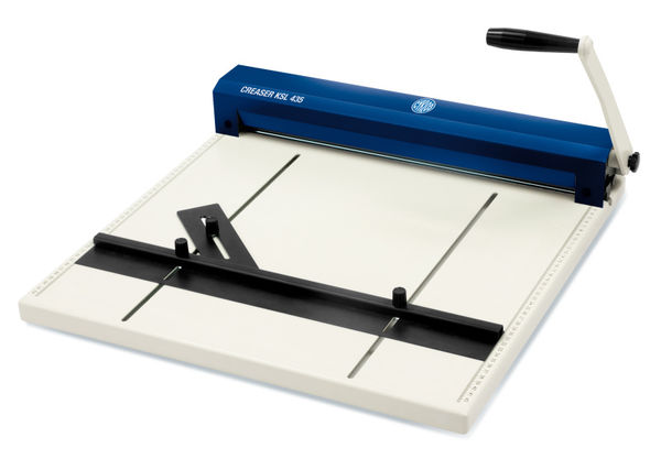 Cyklos KSL 435 manual creasing machine — official product photo