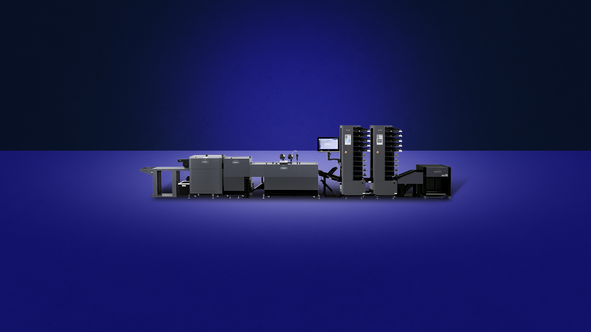 Duplo 600i Booklet System (DBM-600 line) — official product photo
