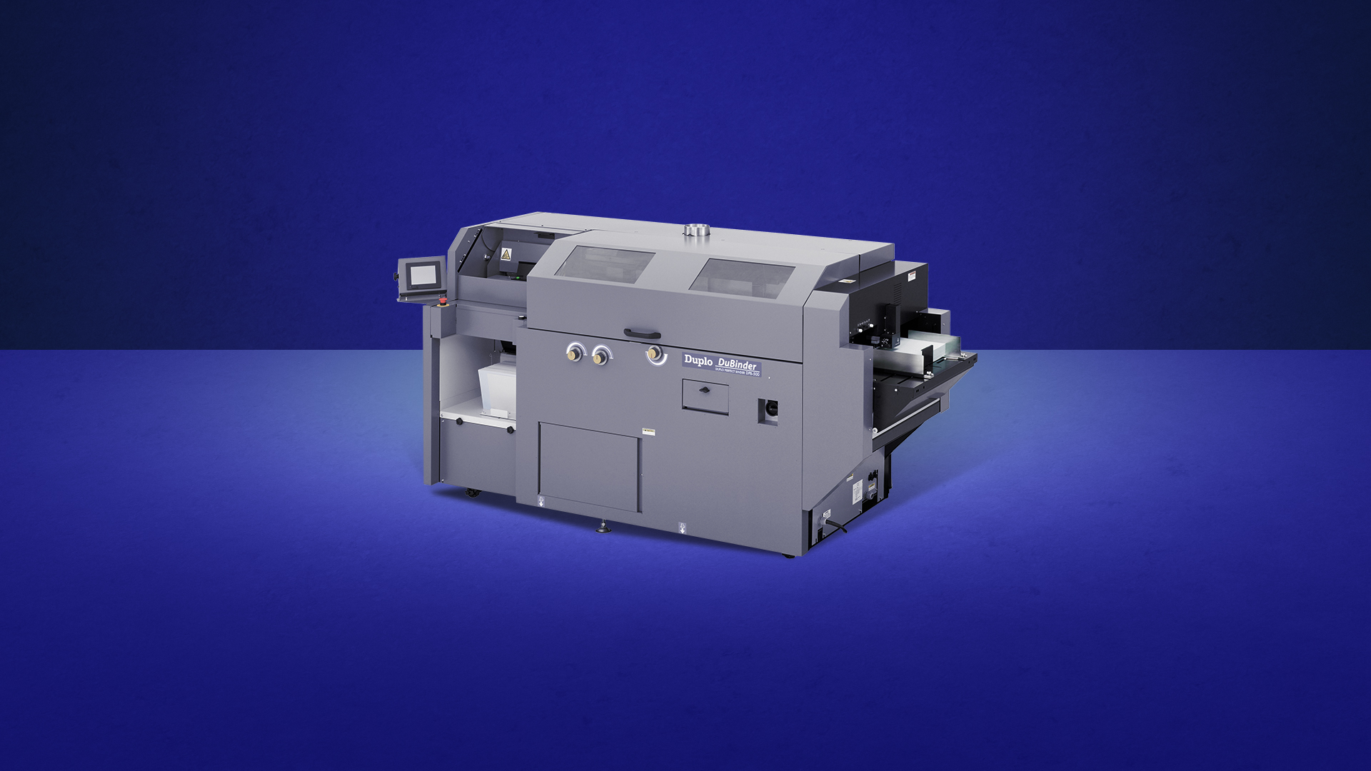 Duplo DPB-500 DuBinder perfect binder — official product photo