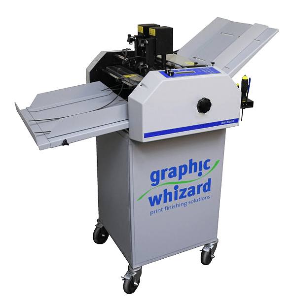 Graphic Whizard GW numbering/perf/score machine (shared GW 3000/6000/8000 platform image) — official product photo