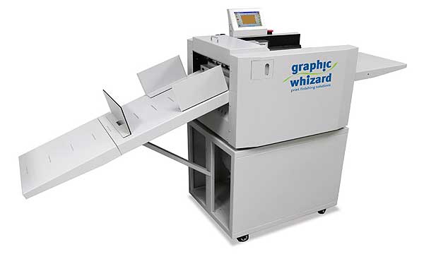 Graphic Whizard PT 335A Plus Multi vacuum-feed creaser with rotary tools — official catalogue photo