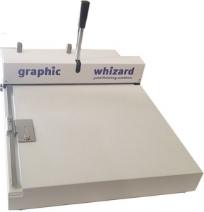 Graphic Whizard PT MCP hand-lever creasing machine — official catalogue photo