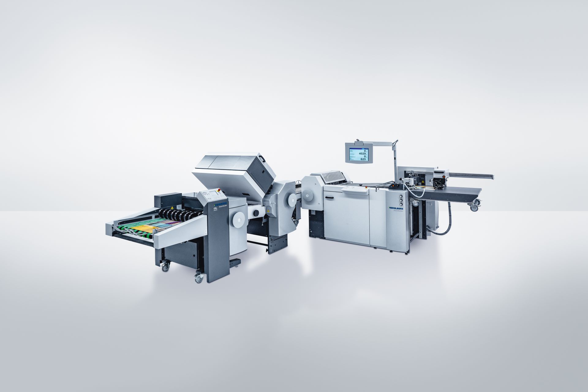 Heidelberg Stahlfolder TH 66 Fireline folding system — total view