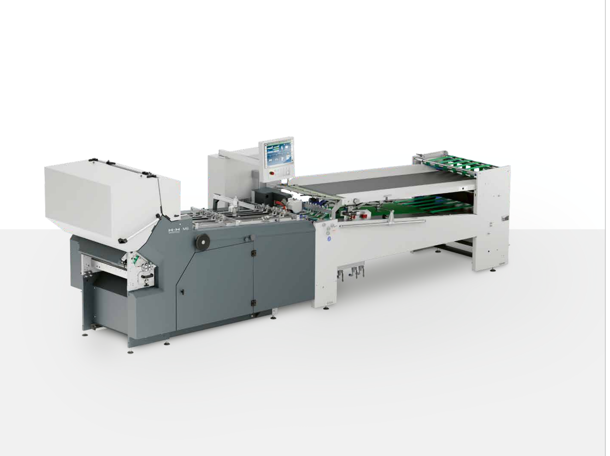 Herzog+Heymann M9 micro-fold machine, official studio render