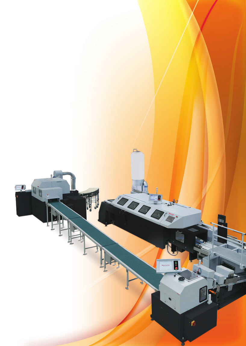 Horizon CABS4000V perfect-binding line — official brochure photo