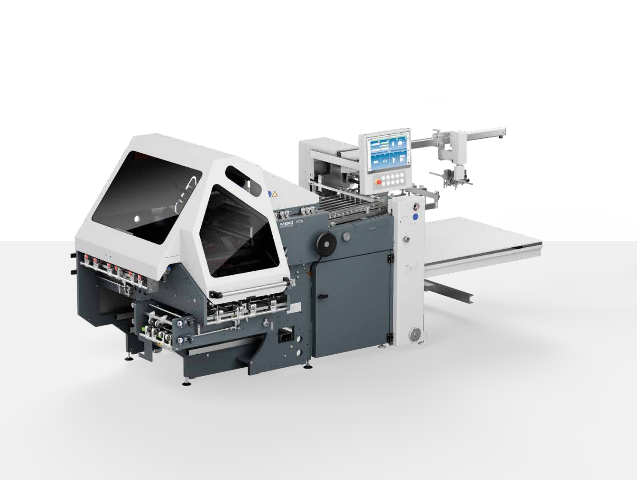 MBO K 70 combi folding machine, official studio render