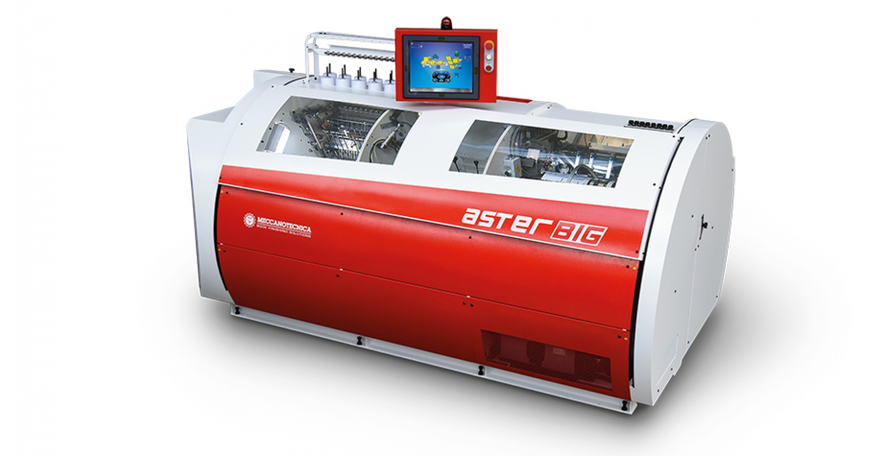 Meccanotecnica asterBIG large-format book sewing machine — official product photo
