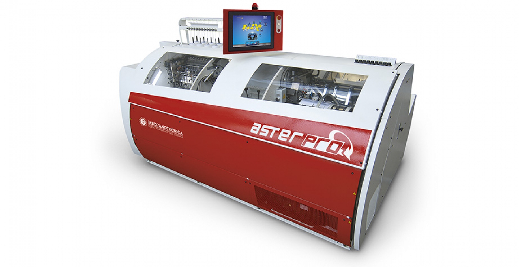 Meccanotecnica asterPRO automatic book sewing machine — official product photo