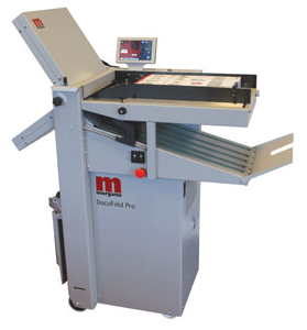 Morgana DocuFold Pro suction folder — official product render