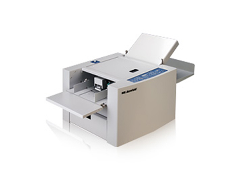 Uchida AeroFold desktop suction-feed folder — dealer photo (DigitalPrintFinish)