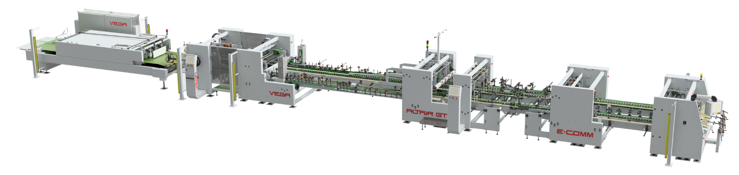 Vega Altair GT folder-gluer full line — official product render