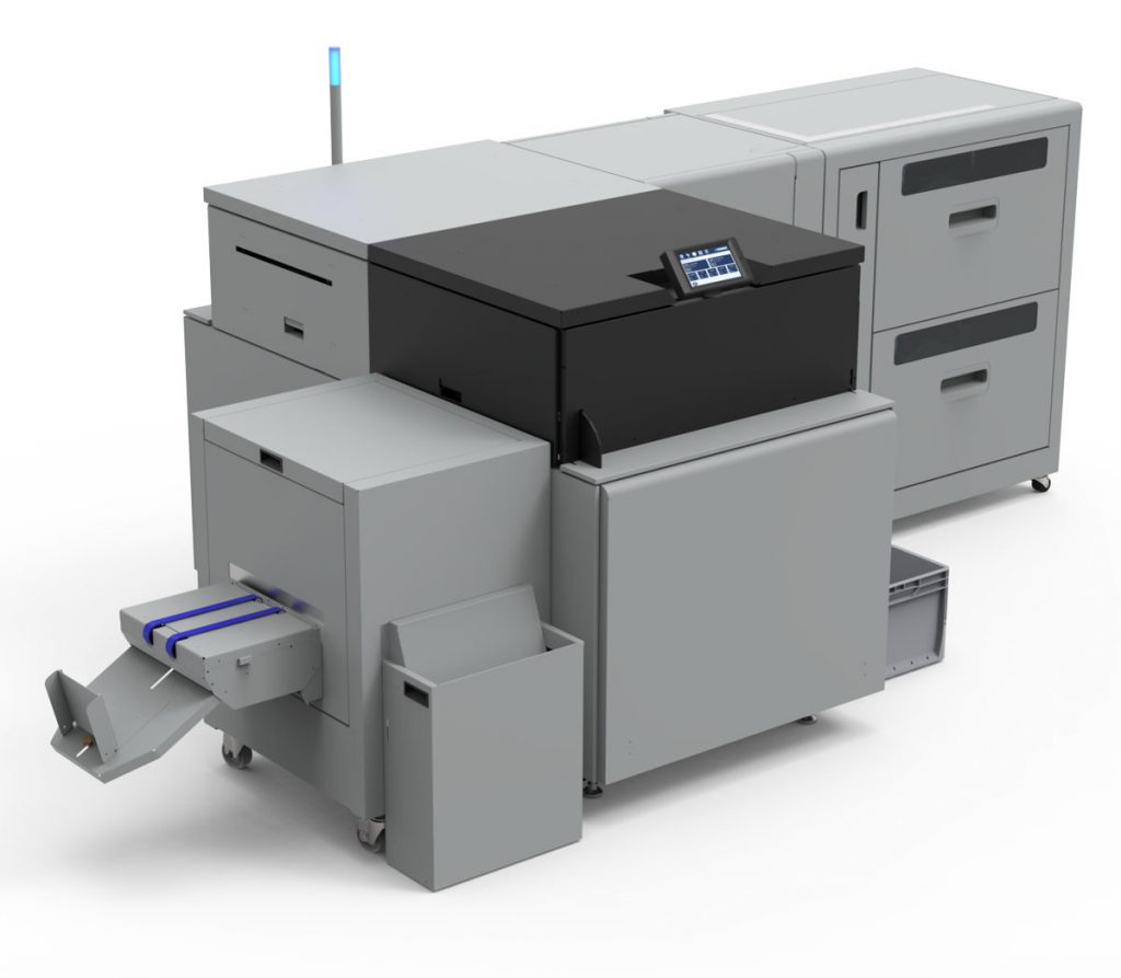 Watkiss PowerSquare 7000 with VFX feeder and two-knife trimmer — official product render