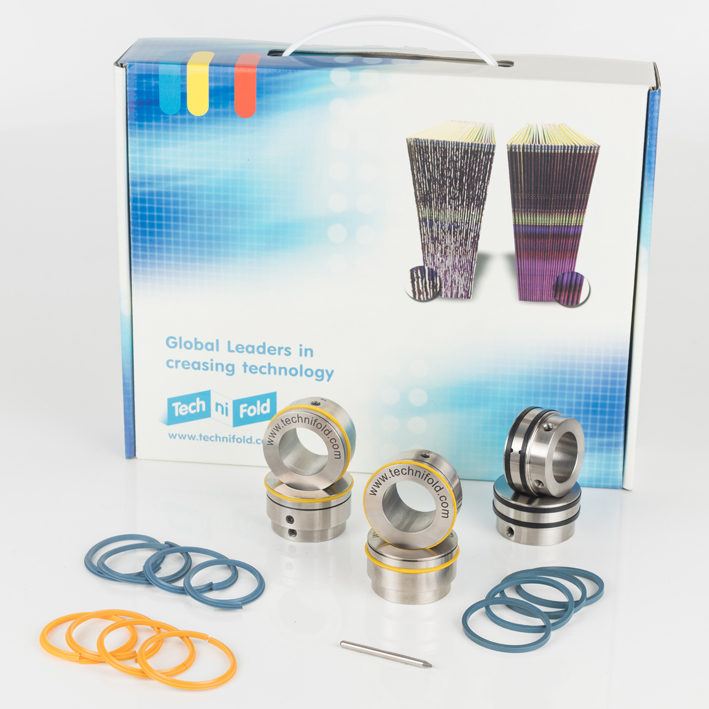 Quad-Creaser to fit Muller Martini RB5 binder 30mm shafts