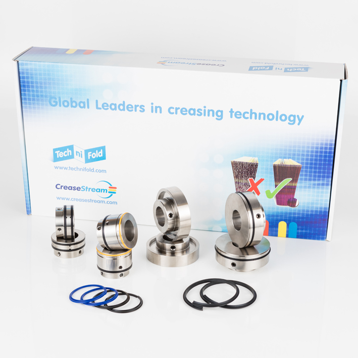Quad-Creaser to fit Muller Martini Sigma binder 30mm shafts